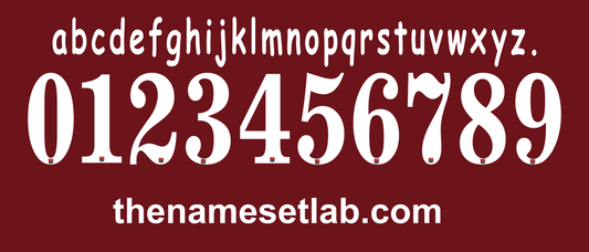 Livorno Centenary Nameset AI Vector File
