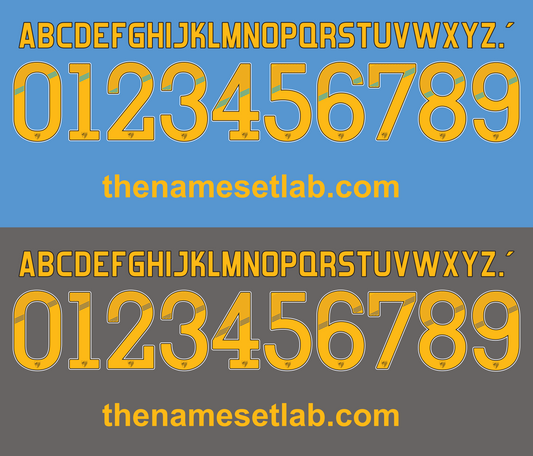 Malaga 2014-2015 Nameset AI Vector File