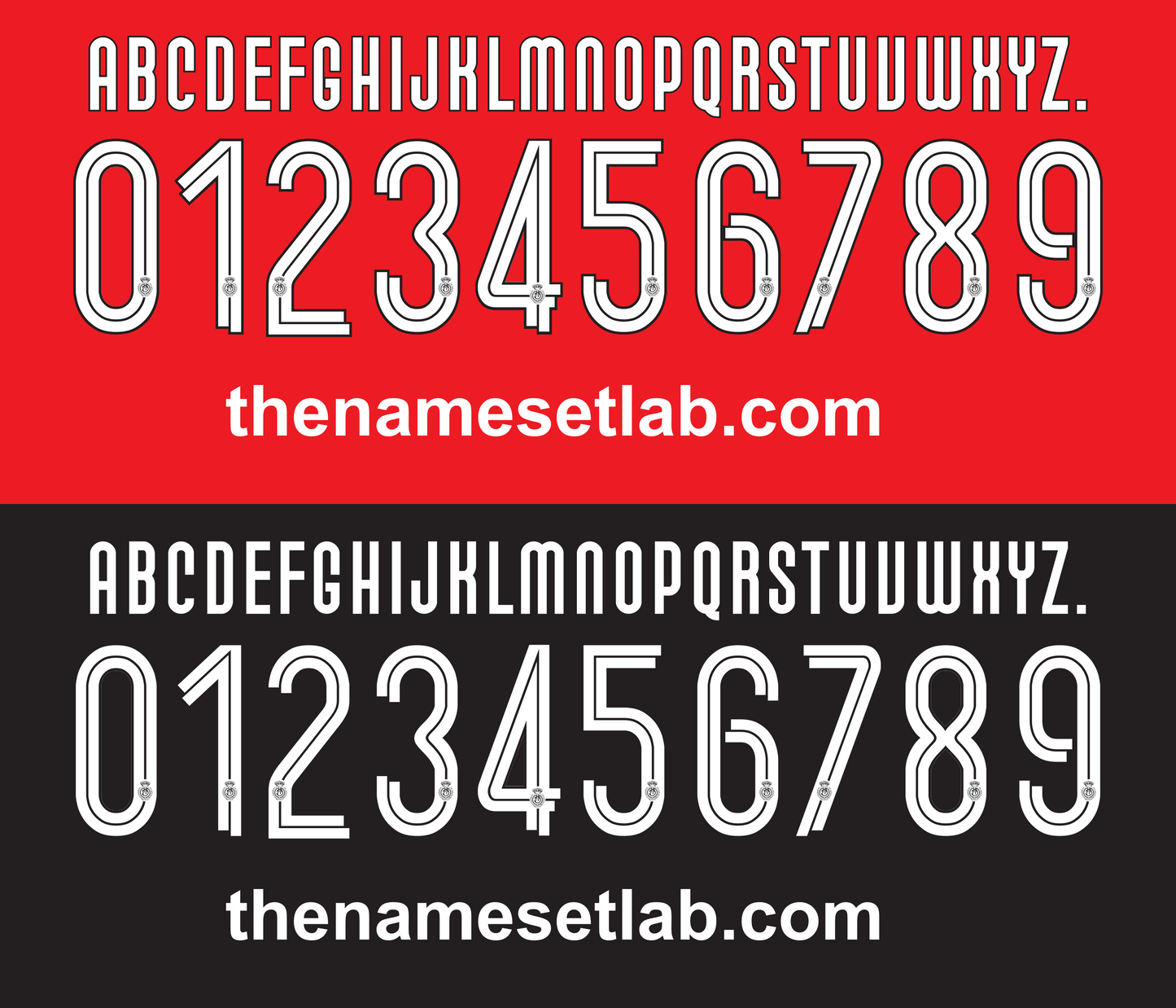 Mallorca 2012-2013 Nameset AI Vector File