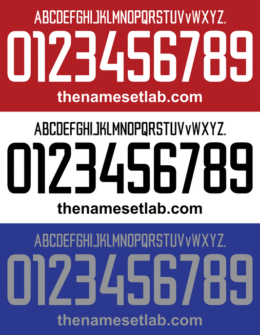 United 2002-2004 Nameset AI Vector