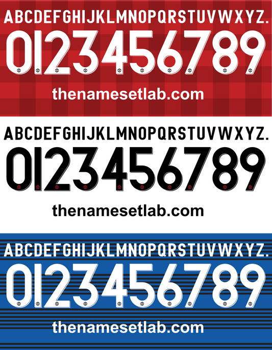 United 2011-2013 Nameset AI Vector File
