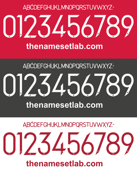 United 2020-2021 Nameset AI Vector File