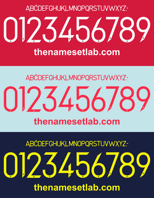 United 2021- 2022 Nameset AI Vector File