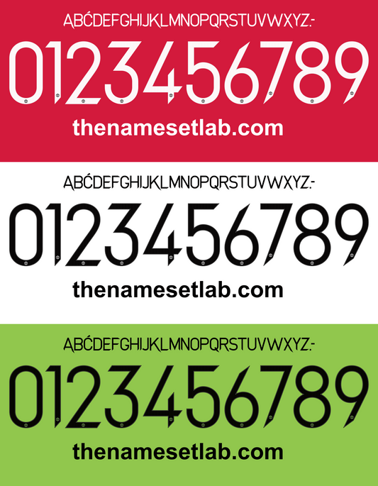 United 2022-2023 Nameset AI Vector File