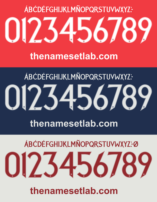 United 2024-2025 Nameset AI Vector File