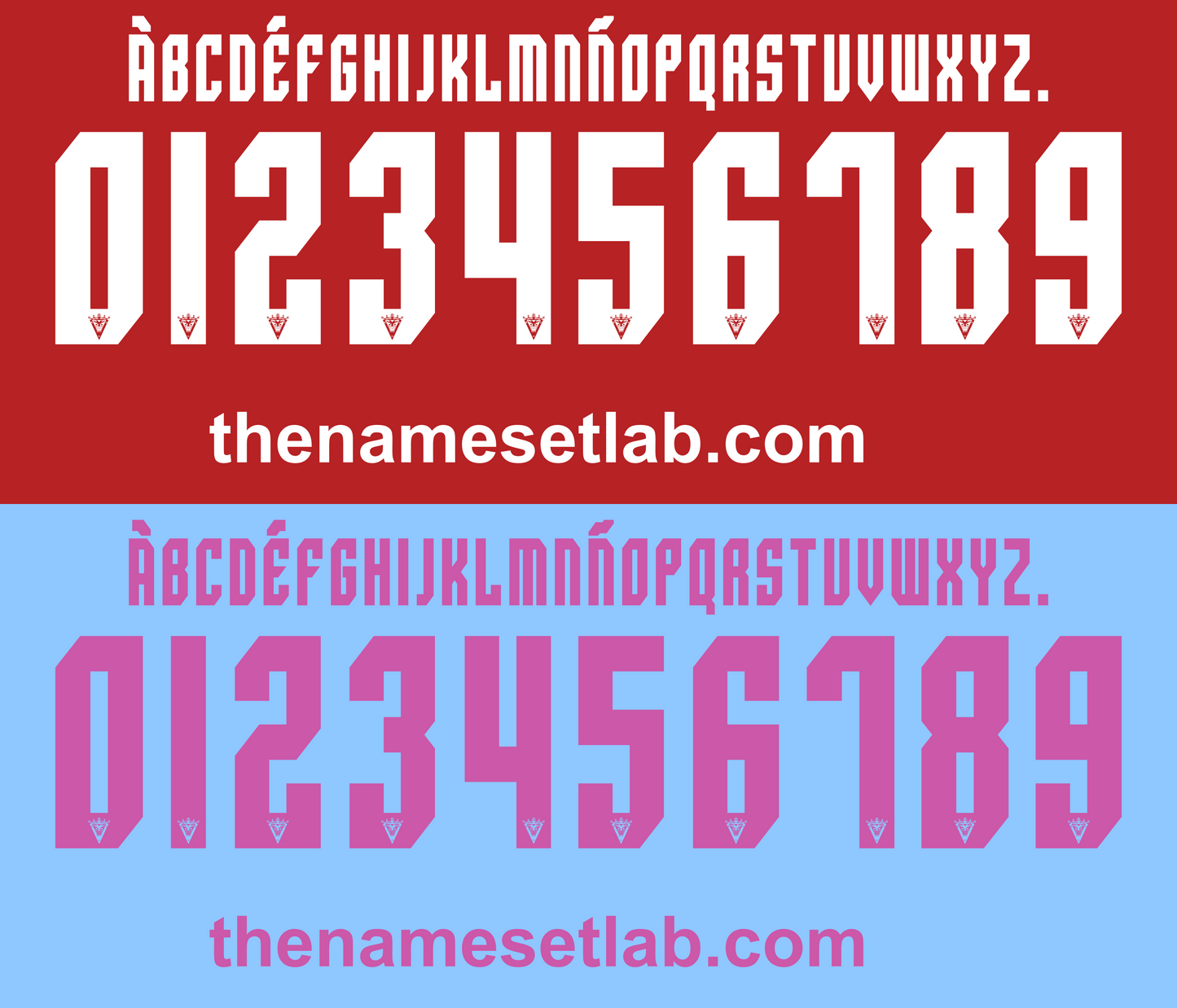Mirandes 2016-2017 Nameset AI Vector File