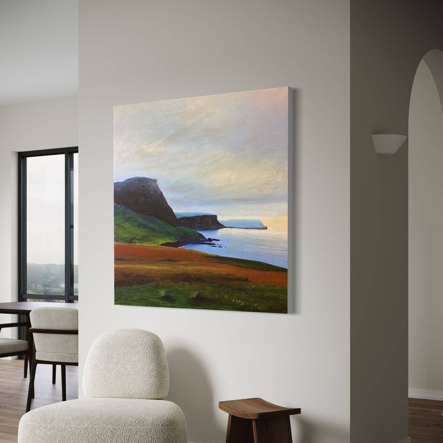 Neist Point Cliffs | Statement Interior Wall Art from Scotland