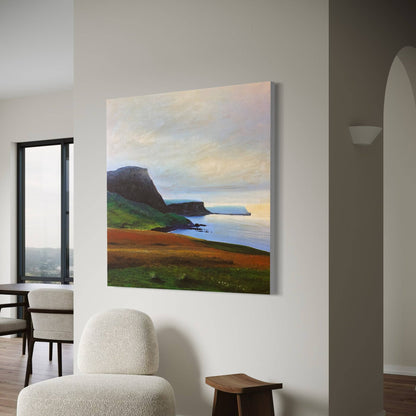 Neist Point Cliffs | Statement Interior Wall Art from Scotland