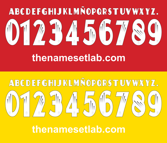 Osasuna 2015-2016 Nameset AI Vector File
