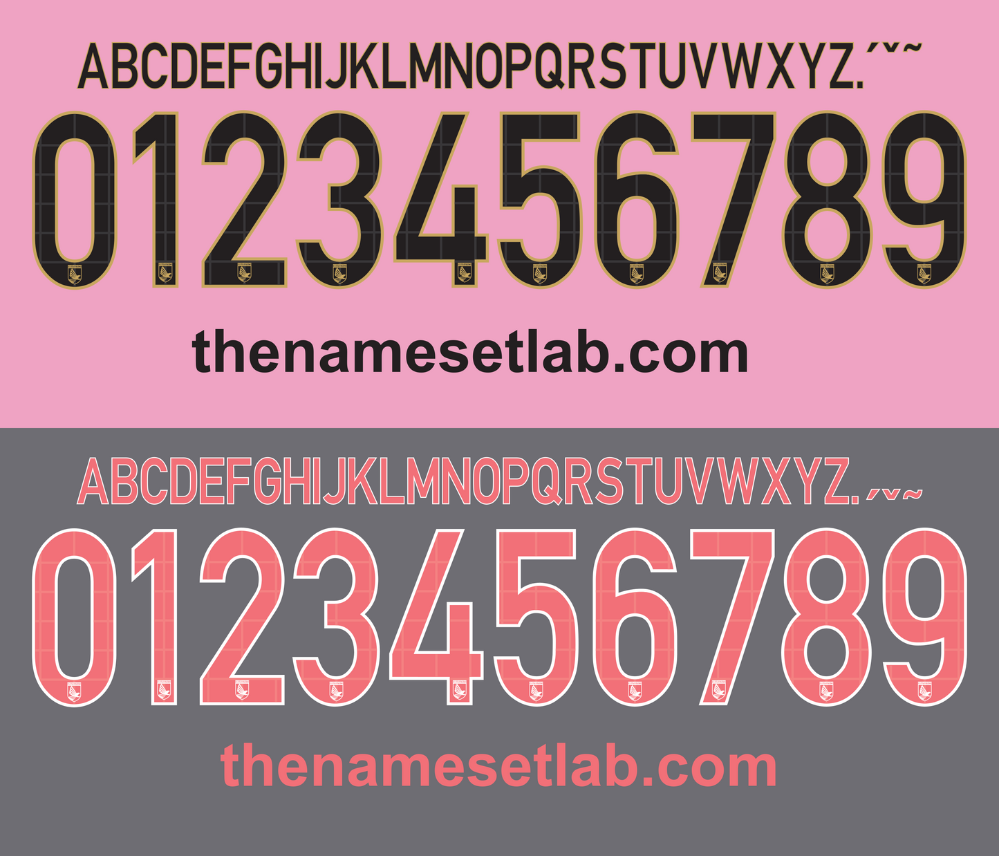 Palermo 2014-2015 Nameset AI Vector File