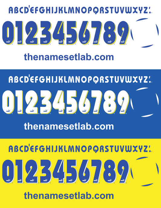 Parma 1996-1998 Nameset AI Vector File