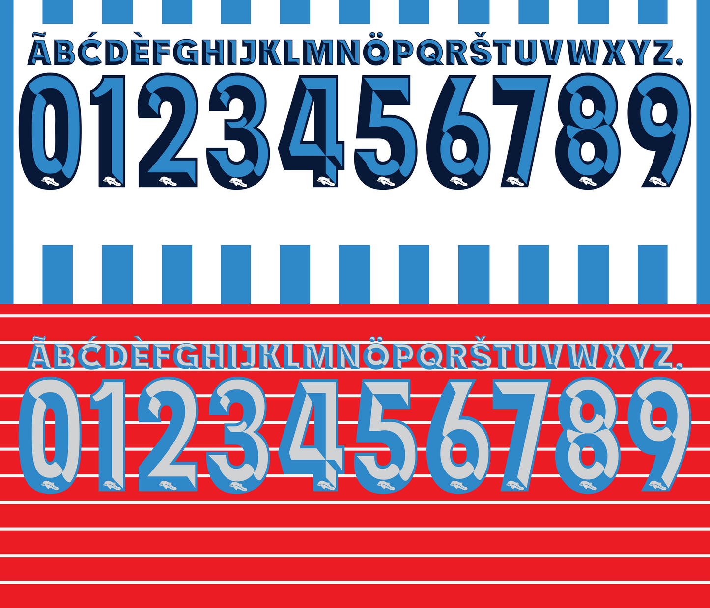 Pescara 2015-2016 Nameset AI Vector File