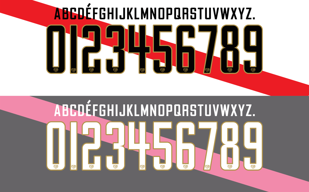 Rayo 2015-2016 Nameset AI Vector File