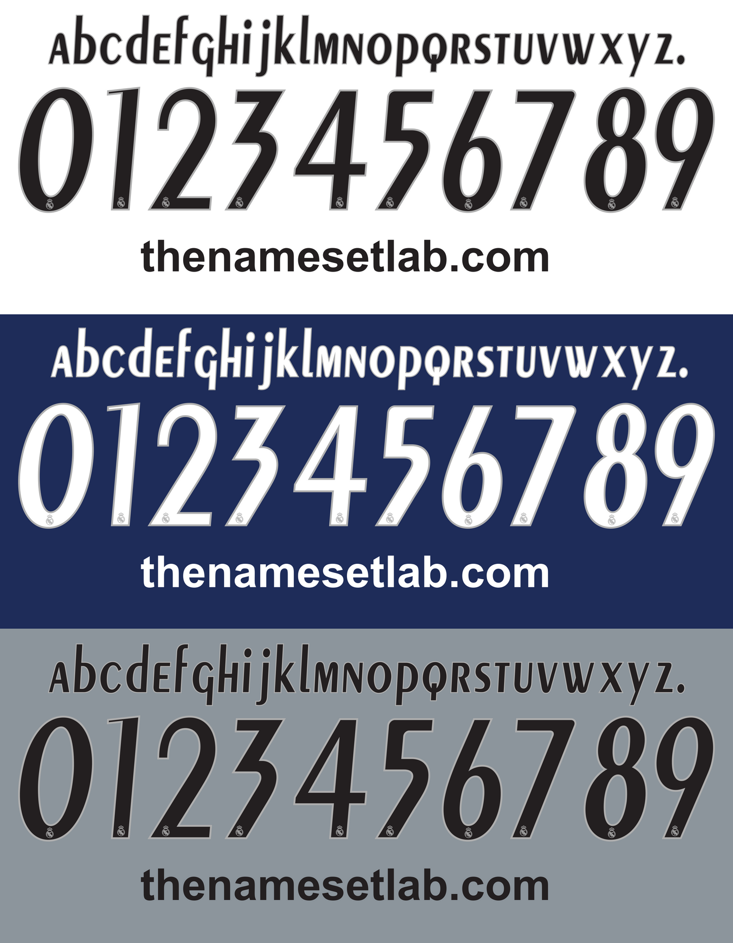 Real Madrid 2005-2006 Nameset AI Vector File