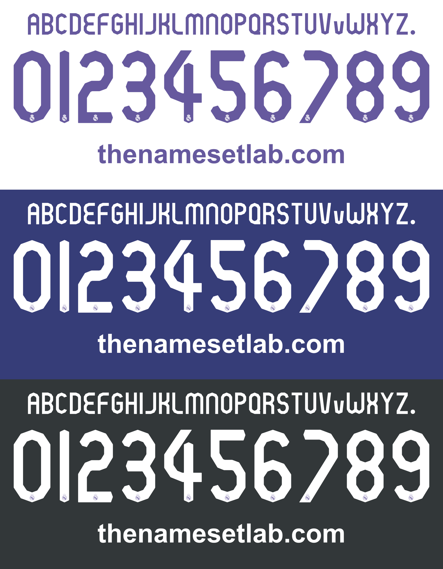 Real Madrid 2007-2008 Nameset AI Vector File