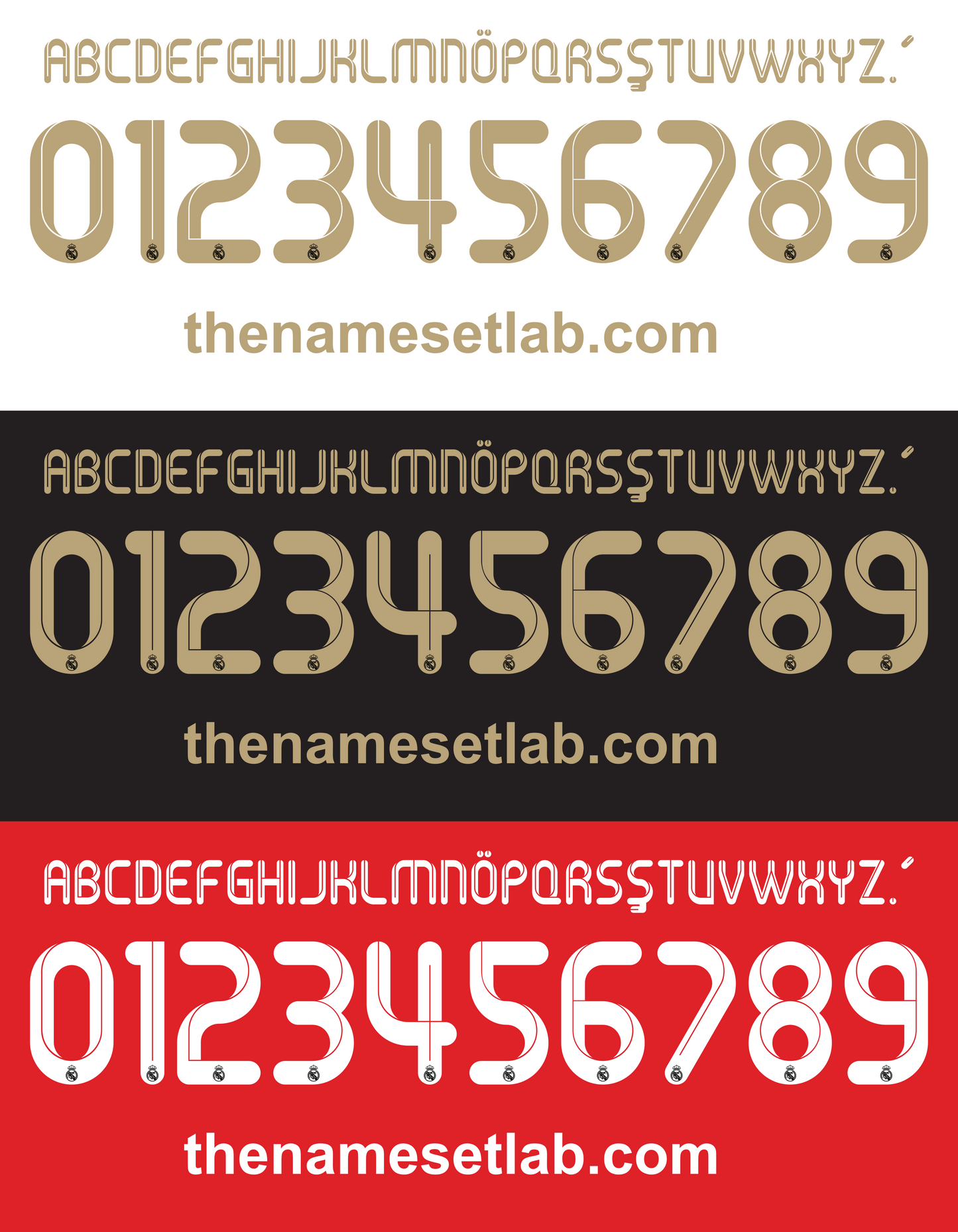 Real Madrid 2011-2012 Nameset AI Vector File
