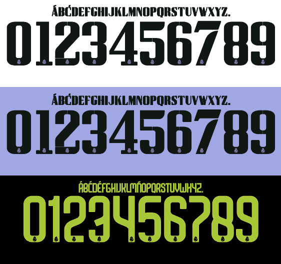 Real Madrid 2022-2023 UCL Nameset AI Vector File