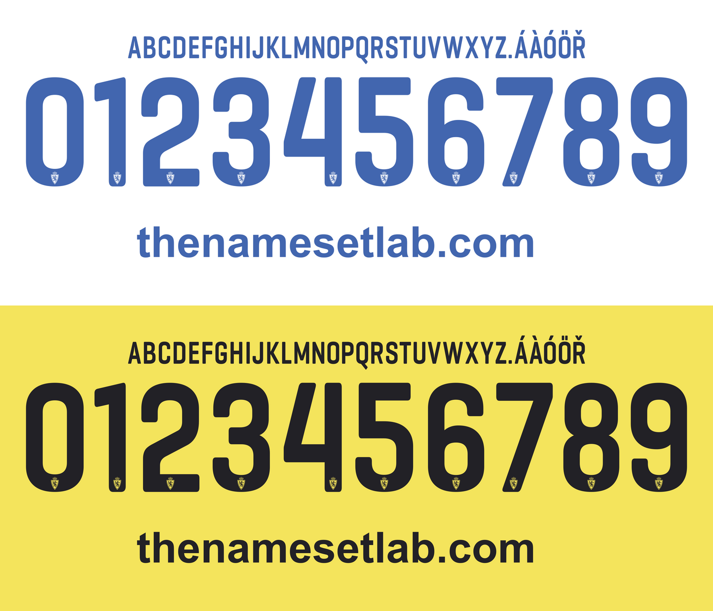 Real Zaragoza 2016-2017 Nameset AI Vector File