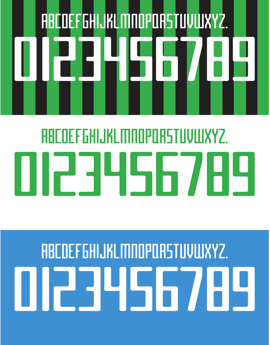 Sassuolo 2015-2016 Nameset AI Vector File