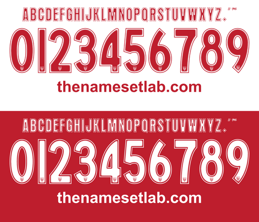 Sevilla 2004-2006 Nameset AI Vector File