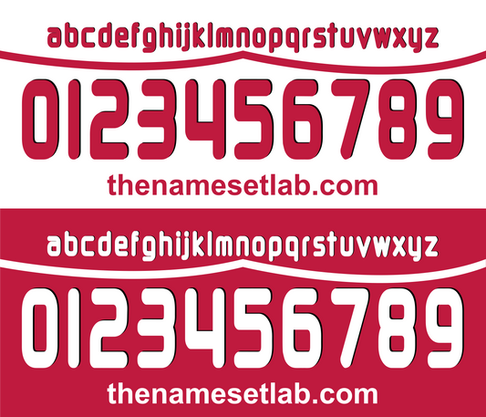 Sevilla 2010-2011 Nameset AI Vector File