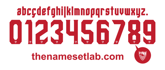 Sevilla Europa 2016 Nameset AI Vector File