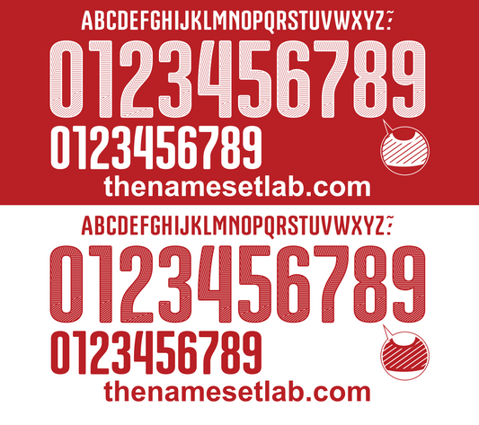 Switzerland 2014 Football Nameset AI Vector File