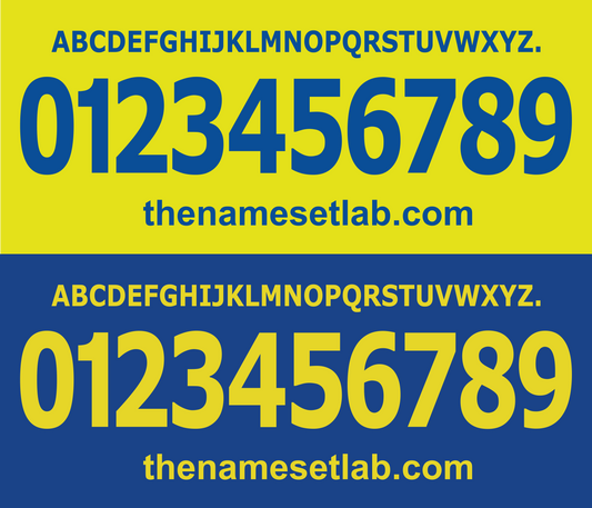 Villarreal 2011-2012 Nameset AI Vector File